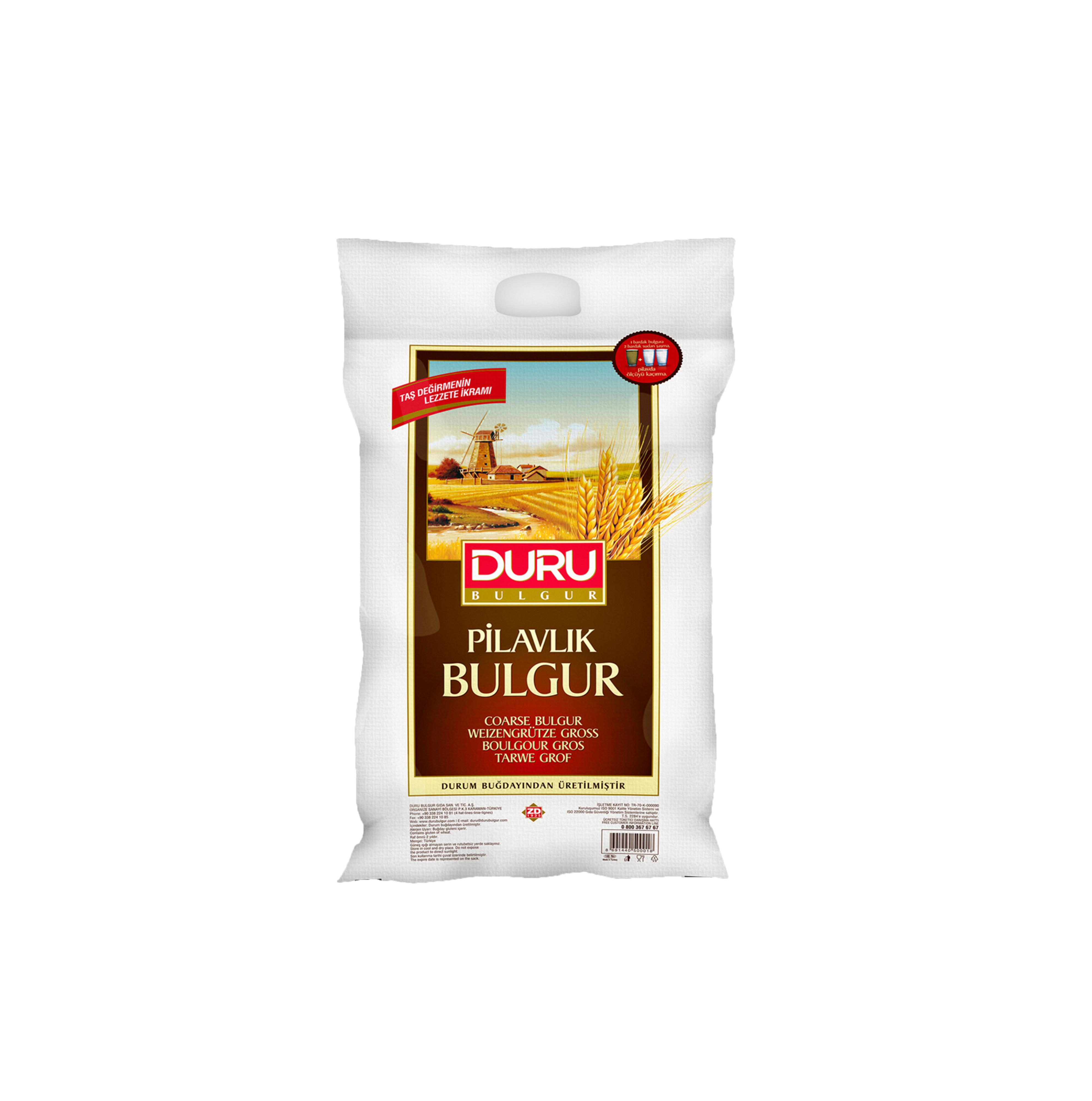  DURU BULGUR İRİ PİLAVLIK 25 KG