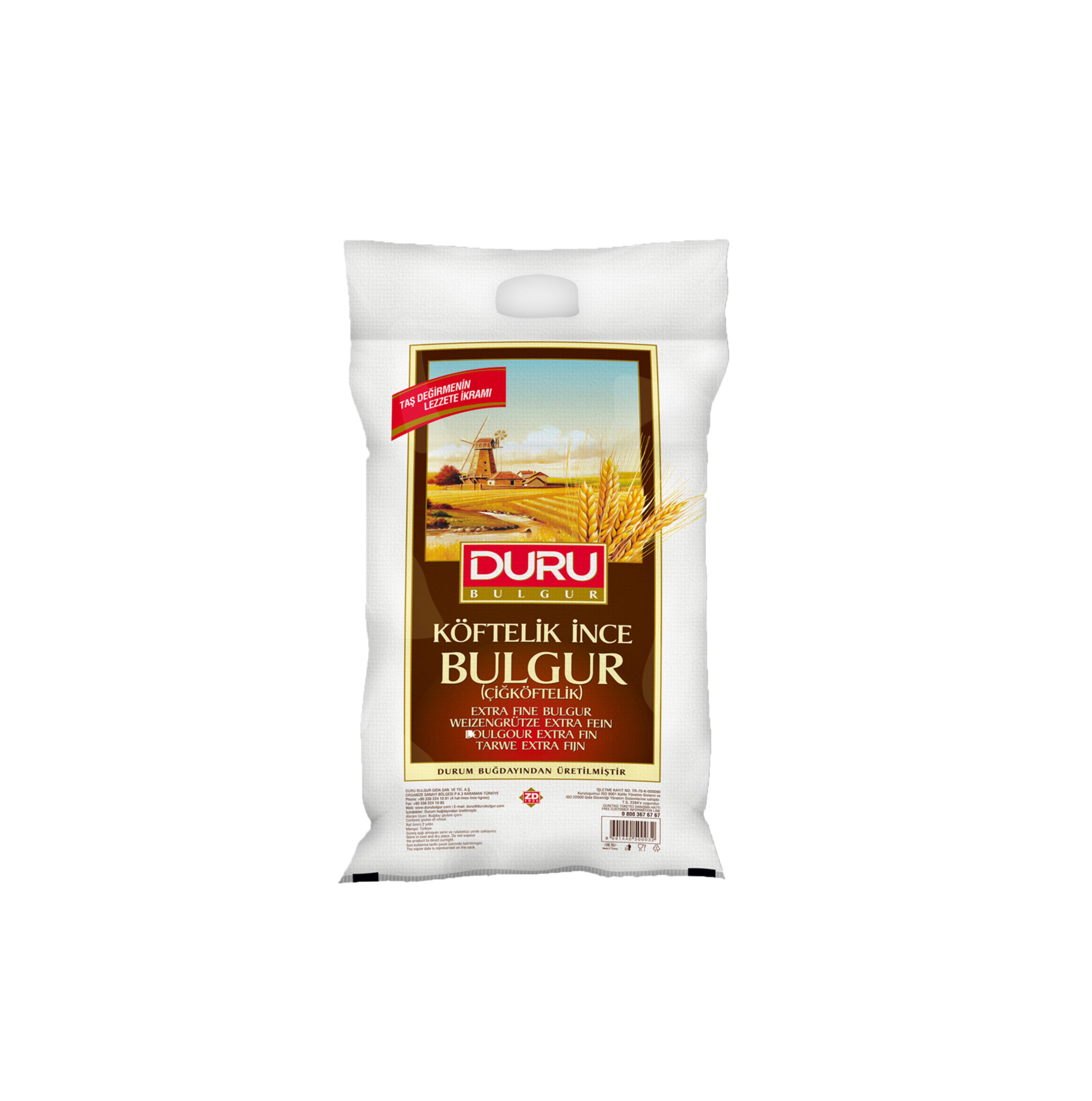  DURU BULGUR ESMER ÇİĞ KÖFTELİK 25 KG