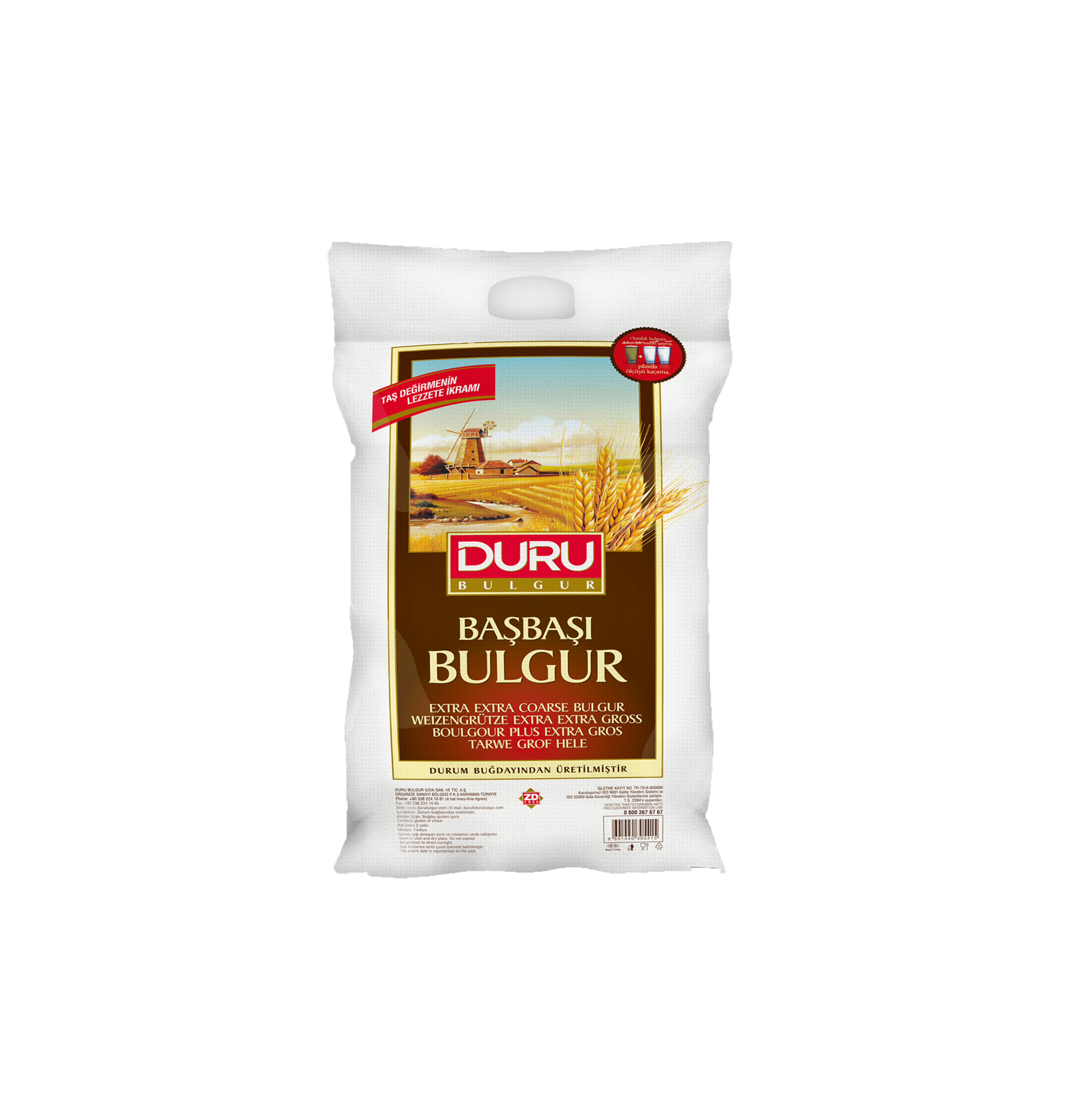  DURU BULGUR BAŞBAŞI 25 KG