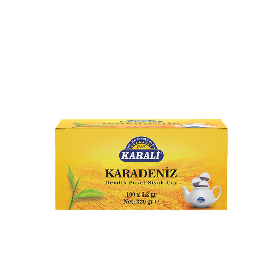  KARALİ DEMLİK POŞET ÇAY PREMİUM 3,2 GR * 500 AD