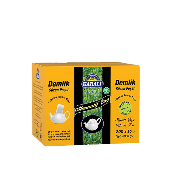  KARALİ JUMBO DEMLİK ÇAY ALTERNATİF 30 GR * 200 AD