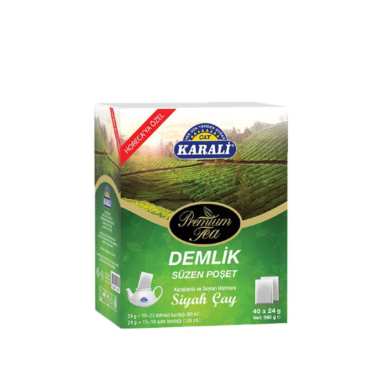  KARALİ JUMBO DEMLİK ÇAY PREMİUM 24 GR* 250 AD 