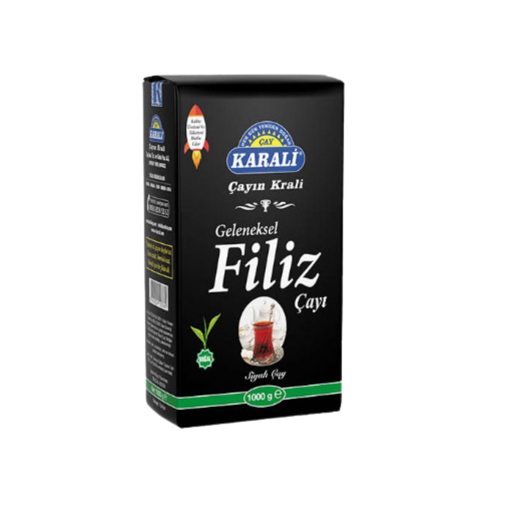  KARALİ FİLİZ ÇAY KARADENİZ DÖKME 1 KG 