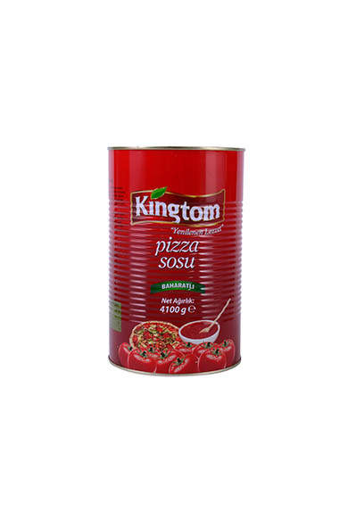  KİNGTOM PİZZA SOSU BAHARATLI 5/1 * 6 AD (4100 Gr)