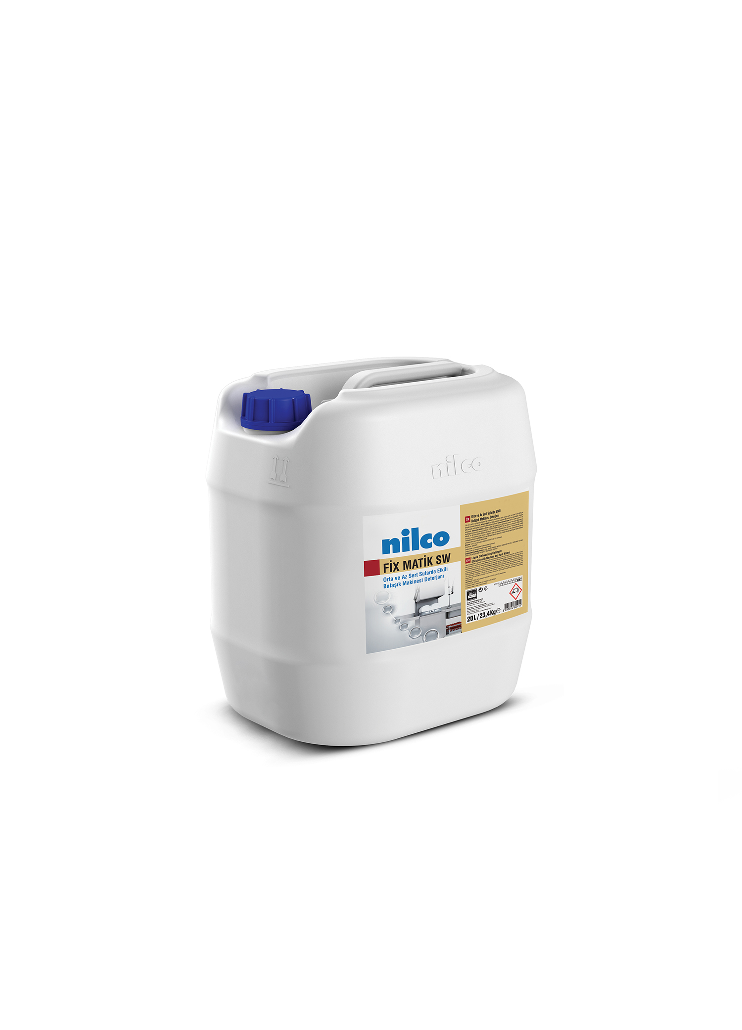  NİLCO FIXMATİK SW 20 Lt/23,1 Kg Bulaşık Makina Det