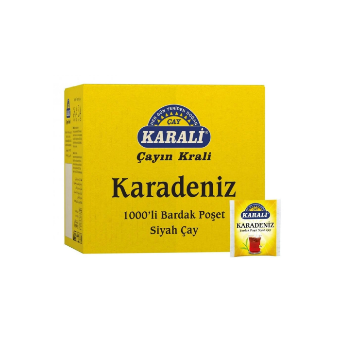  KARALİ BARDAK ÇAY POŞET ÇAY 2 GR * 1000 AD