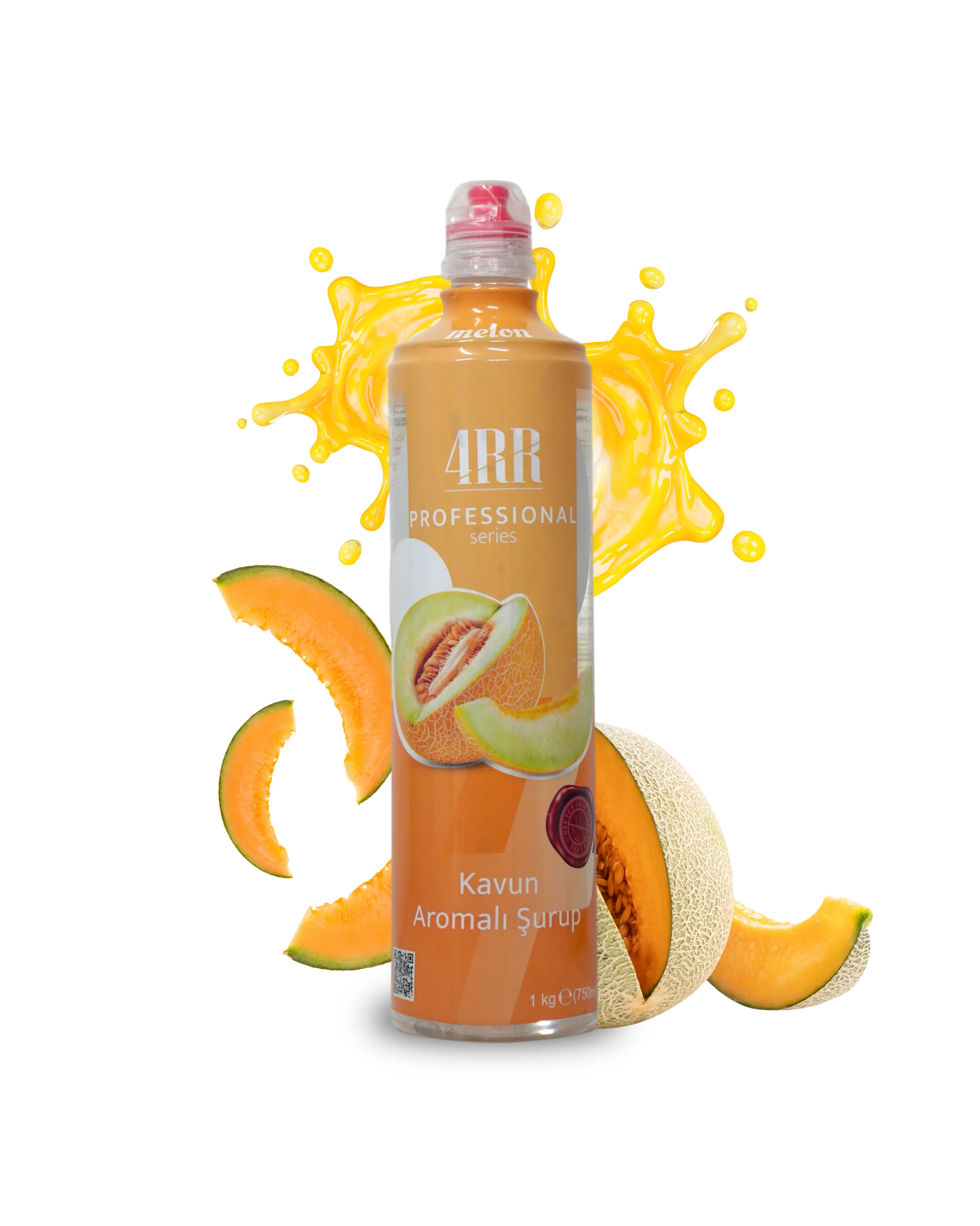  4RR Kavun Aromalı Şurup 750 ml