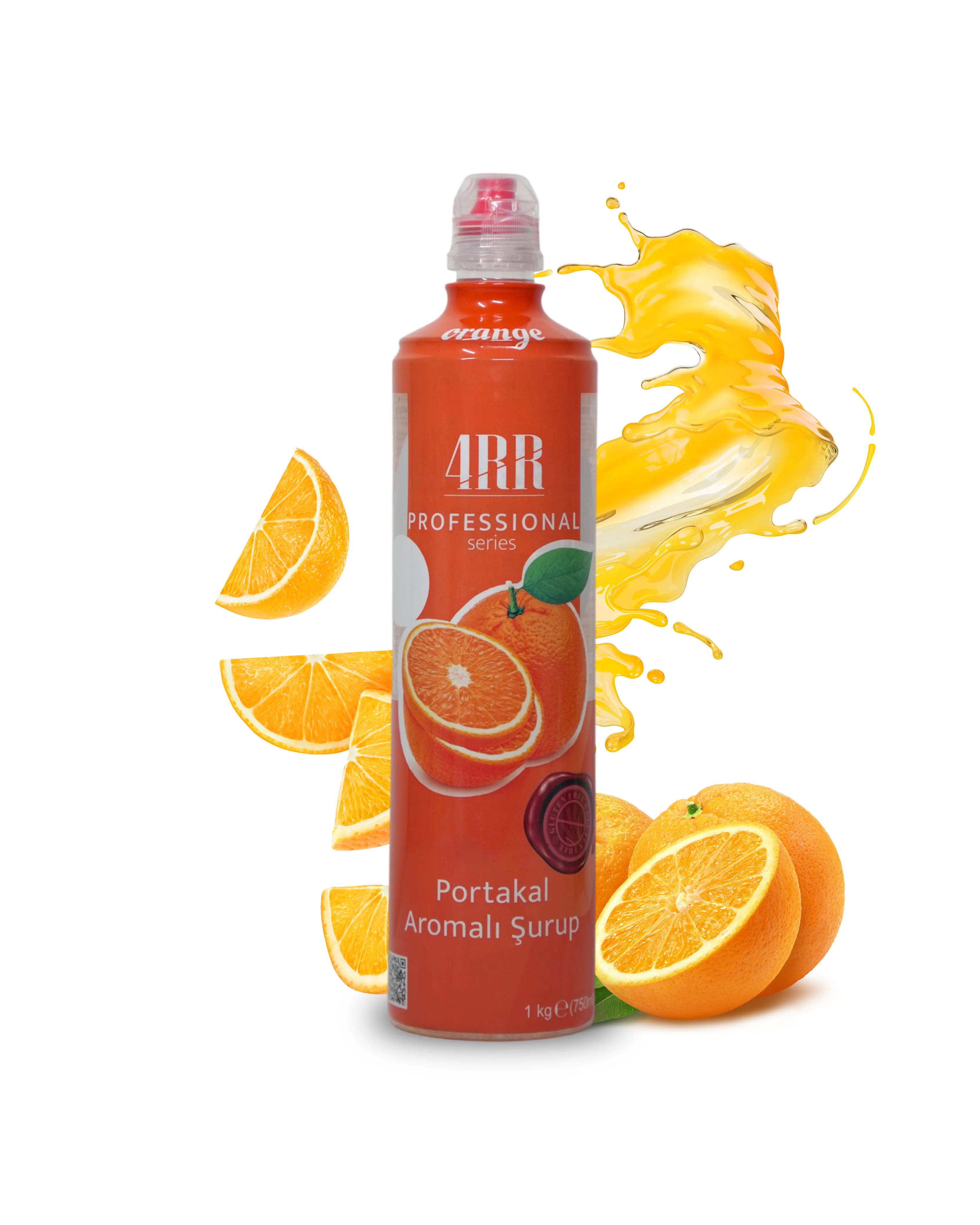  4RR Portakal Aromalı Şurup 750 ml