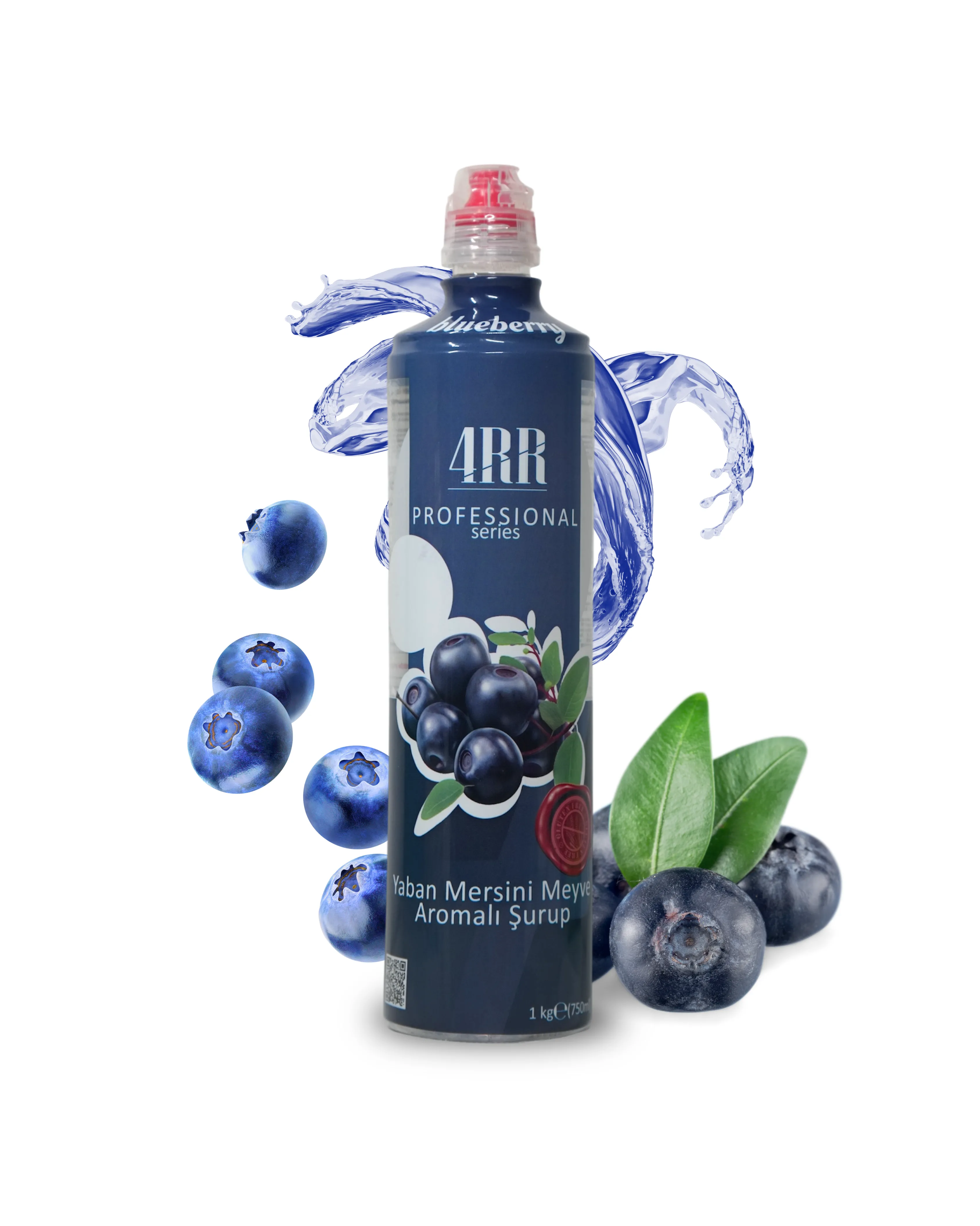  4RR Yaban Mersini  Aromalı Şurup 750 ml