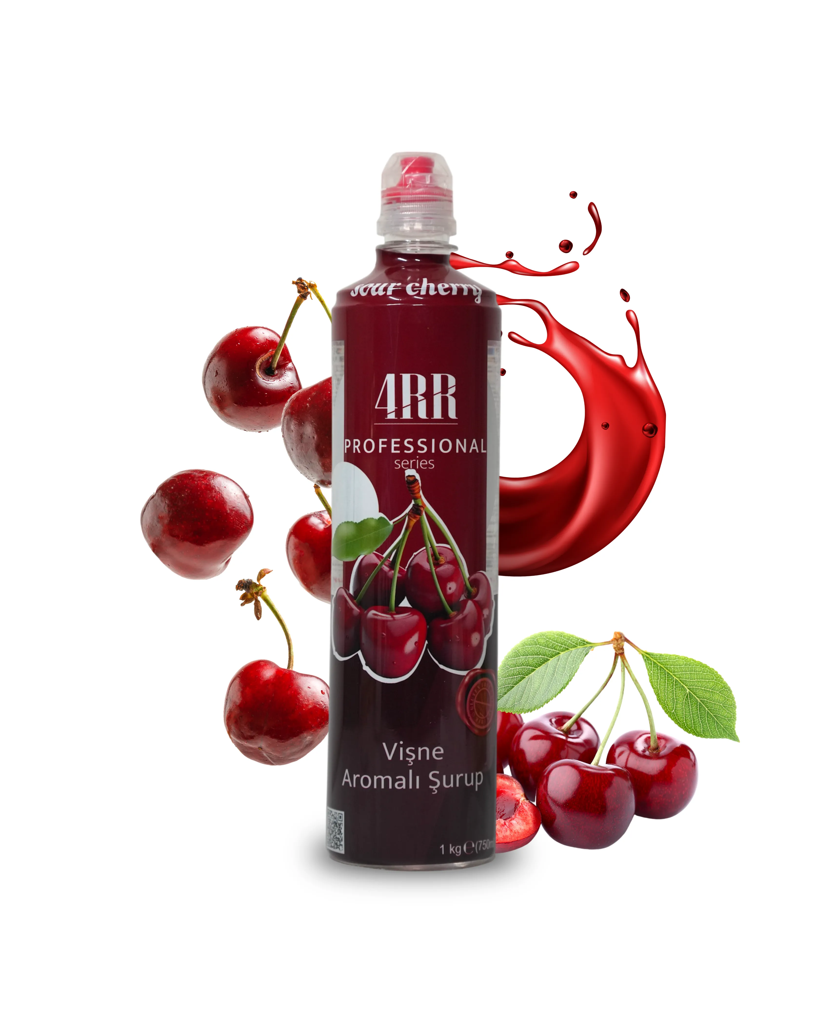  4RR Vişne Aromalı Şurup 750 ml