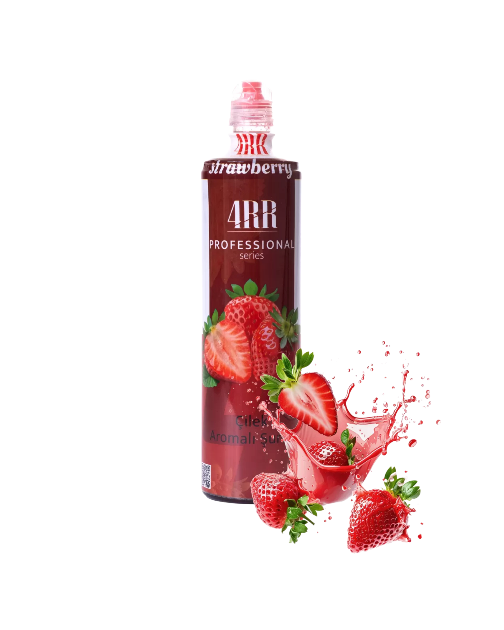  4RR Çilek Aromalı Şurup 750 ml