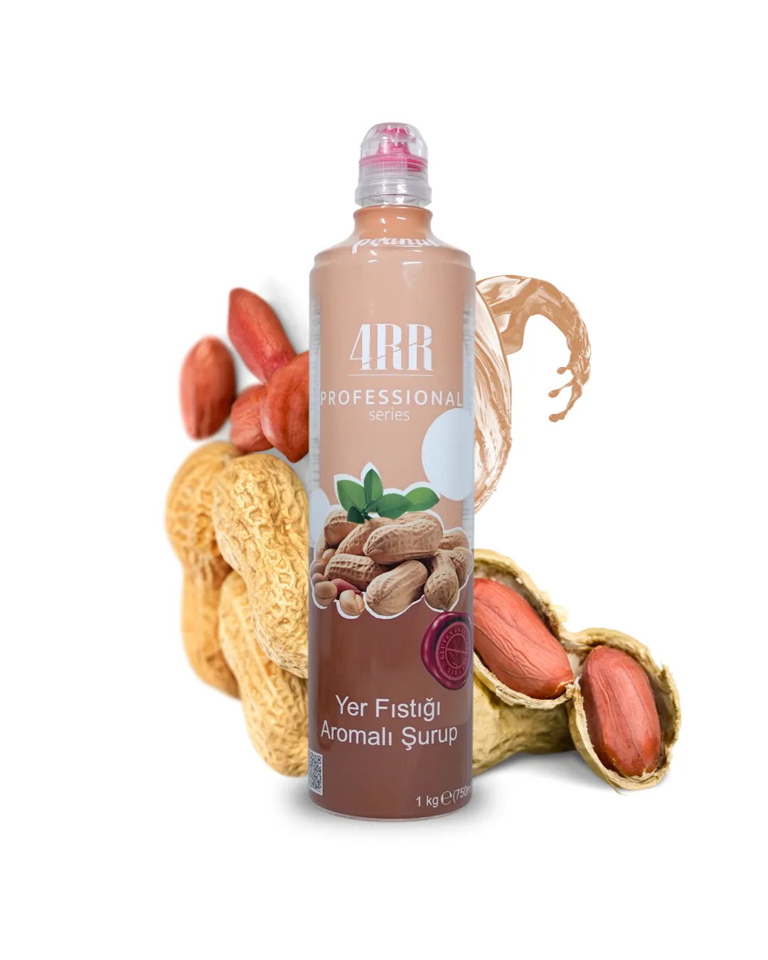  4RR Yer Fıstığı Aromalı Şurup 750 ml