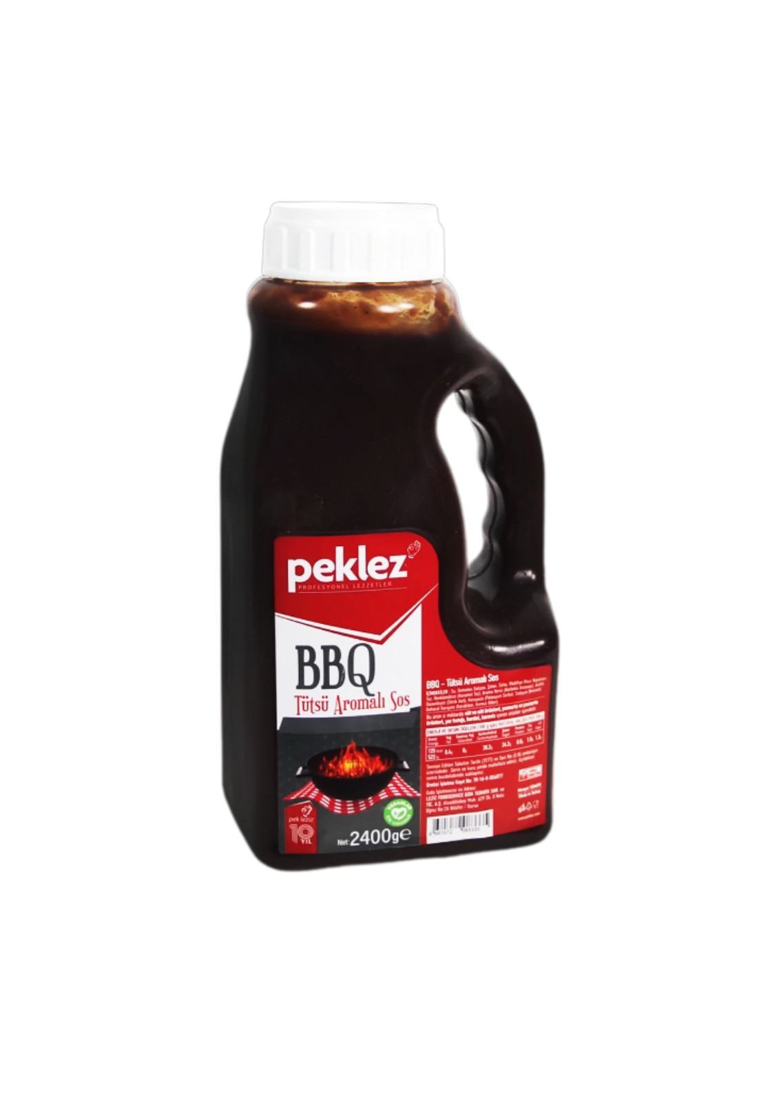  PEKLEZ BBQ SOS 2,4 KG*6 AD