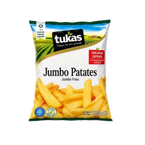  TUKAŞ PREM.PATATES ELMA DİLİM 12,5KG(5 Pk*2,5 )
