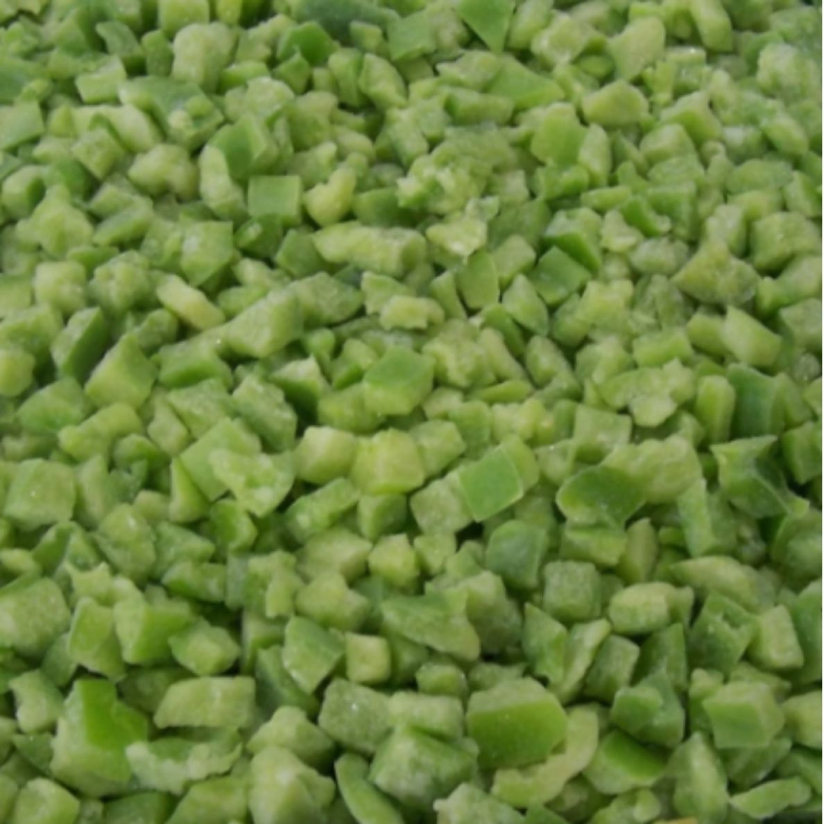  TARTAŞ DONDURULMUŞ YEŞİL BİBER KÜP 10 KG