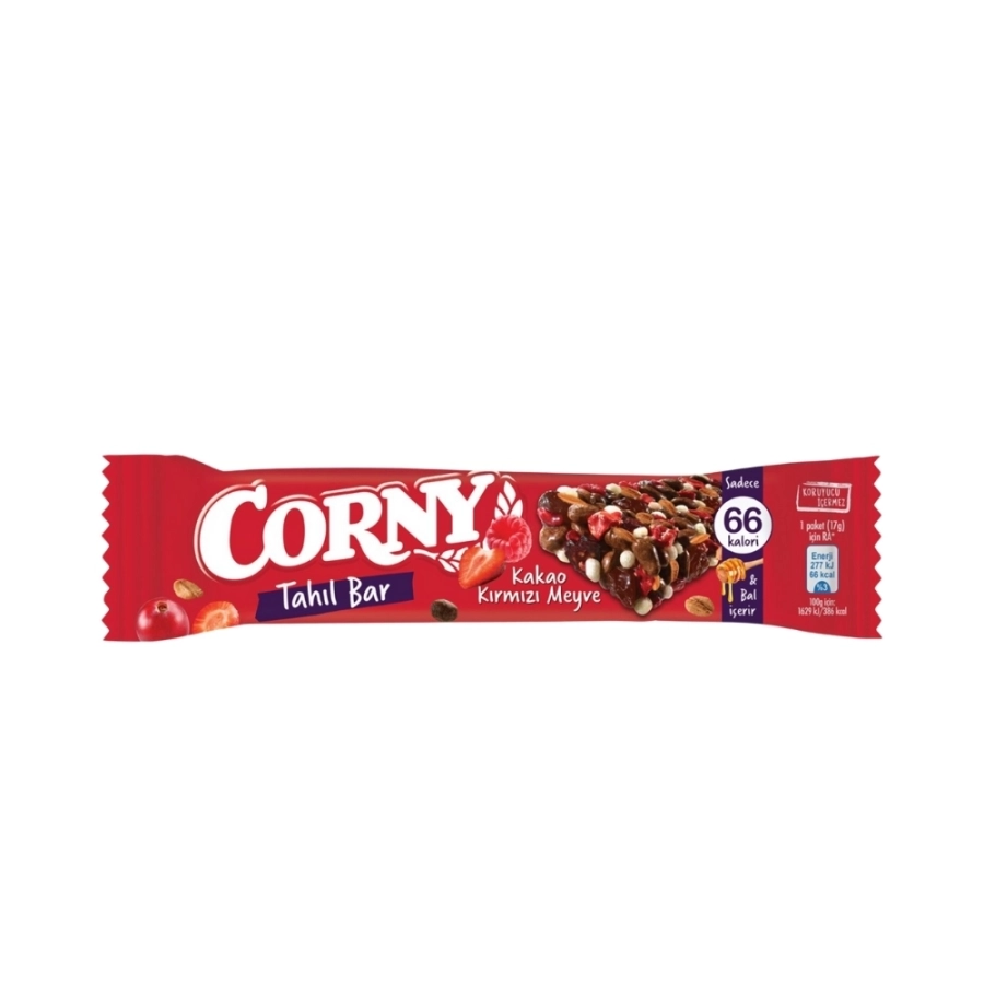  CORNY KAKAO-KIRMZI.MEYVELİ TAHIL.BAR 17GR*12 AD