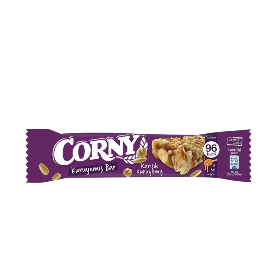 CORNY KARIŞIK KURUYEMİŞ BAR 20 GR * 12 AD