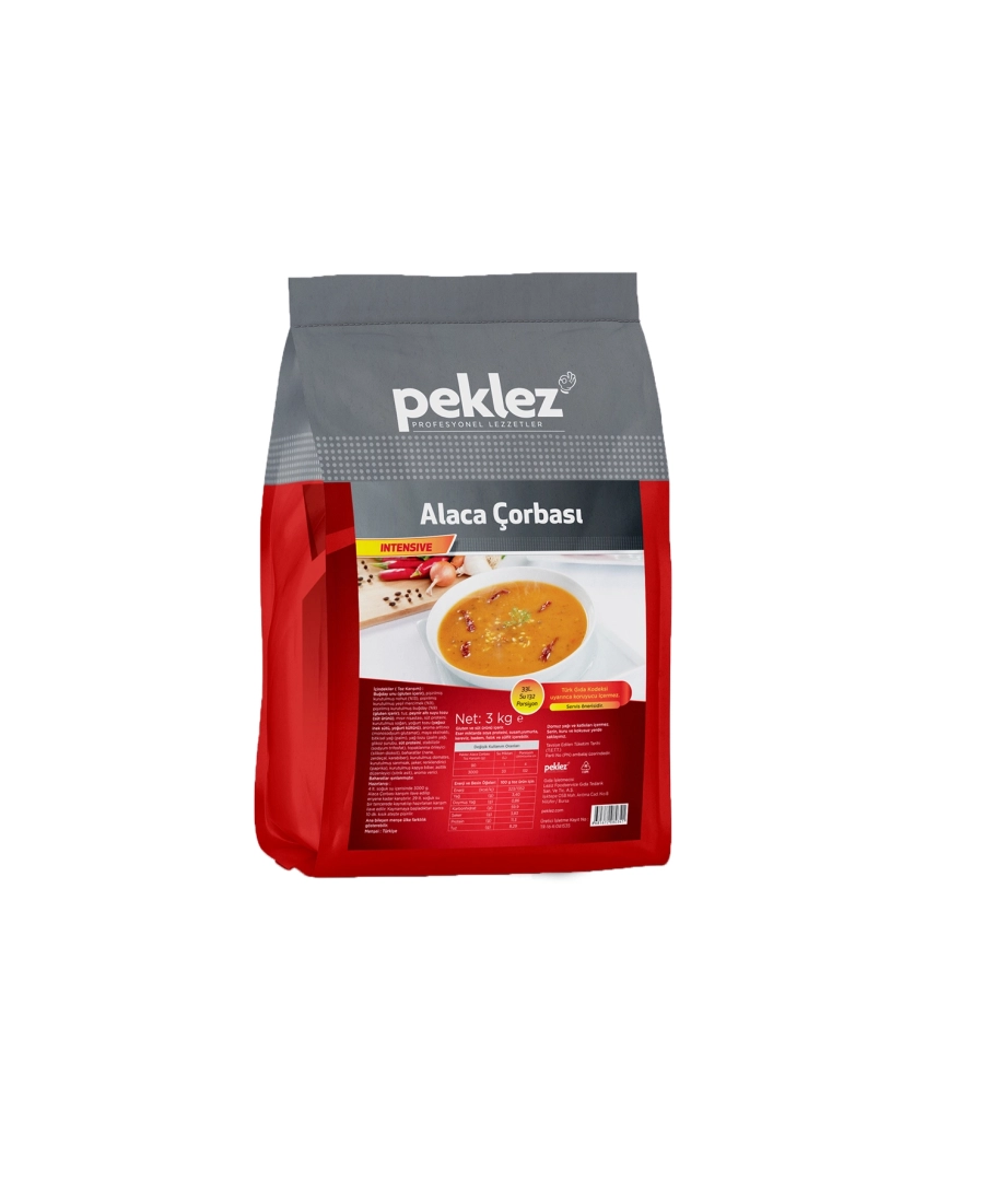  PEKLEZ ALACA ÇORBA 3 KG*4 AD