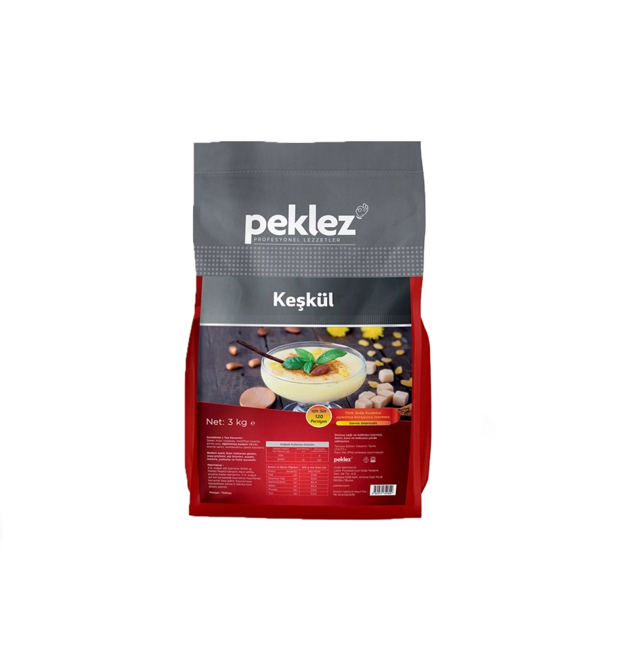  PEKLEZ KEŞKÜL 3 KG * 4 AD