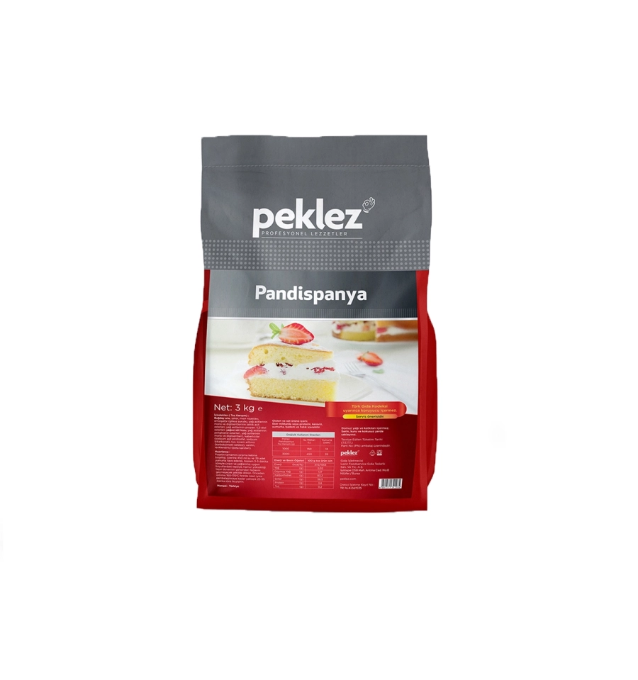  PEKLEZ PANDİSPANYA 3 KG*4AD