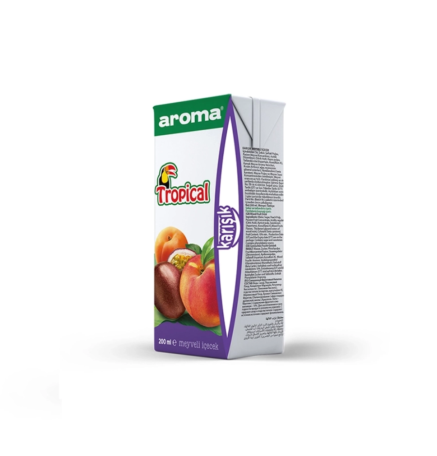  AROMA 1/5 TROPİCAL MEYVE SUYU KARIŞIK  27 ADET