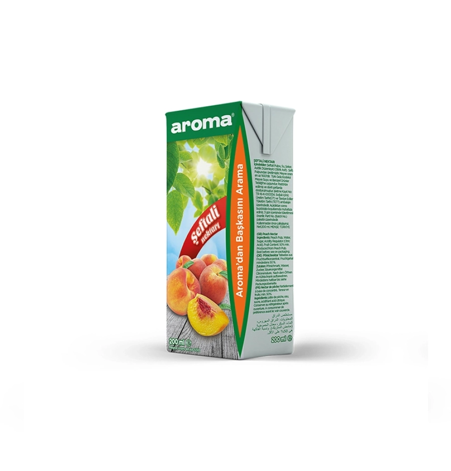  AROMA 1/5 MEYVE NEKTARI ŞEFTALİ 27 ADET