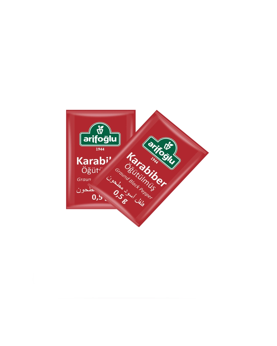  ARİFOĞLU KARABİBER STİCK 0,5GR * 1000 ADET