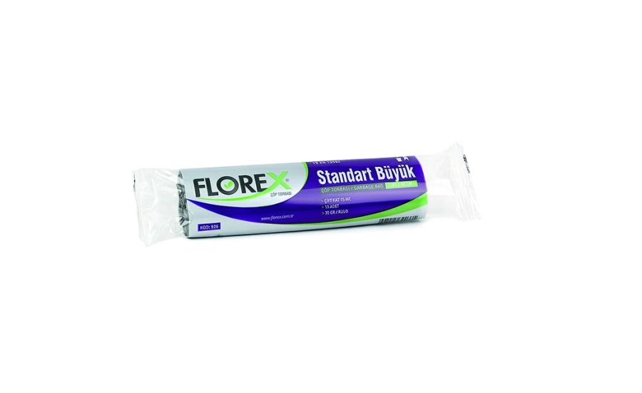  FLOREX STAND. BÜYÜK SİYAH ÇÖP TOR.65*80(10AD*50RL)